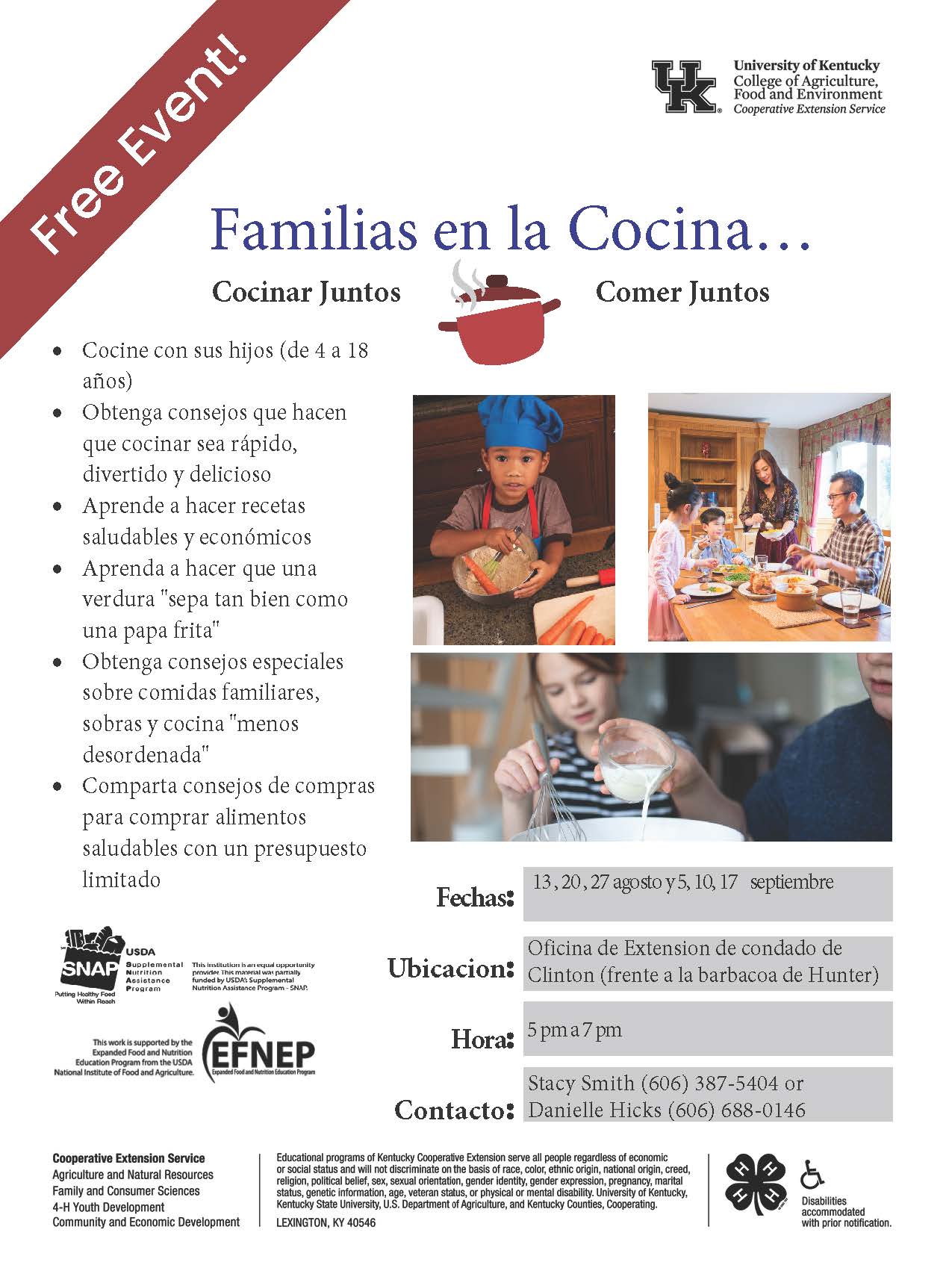 Familias en la Cocina…
