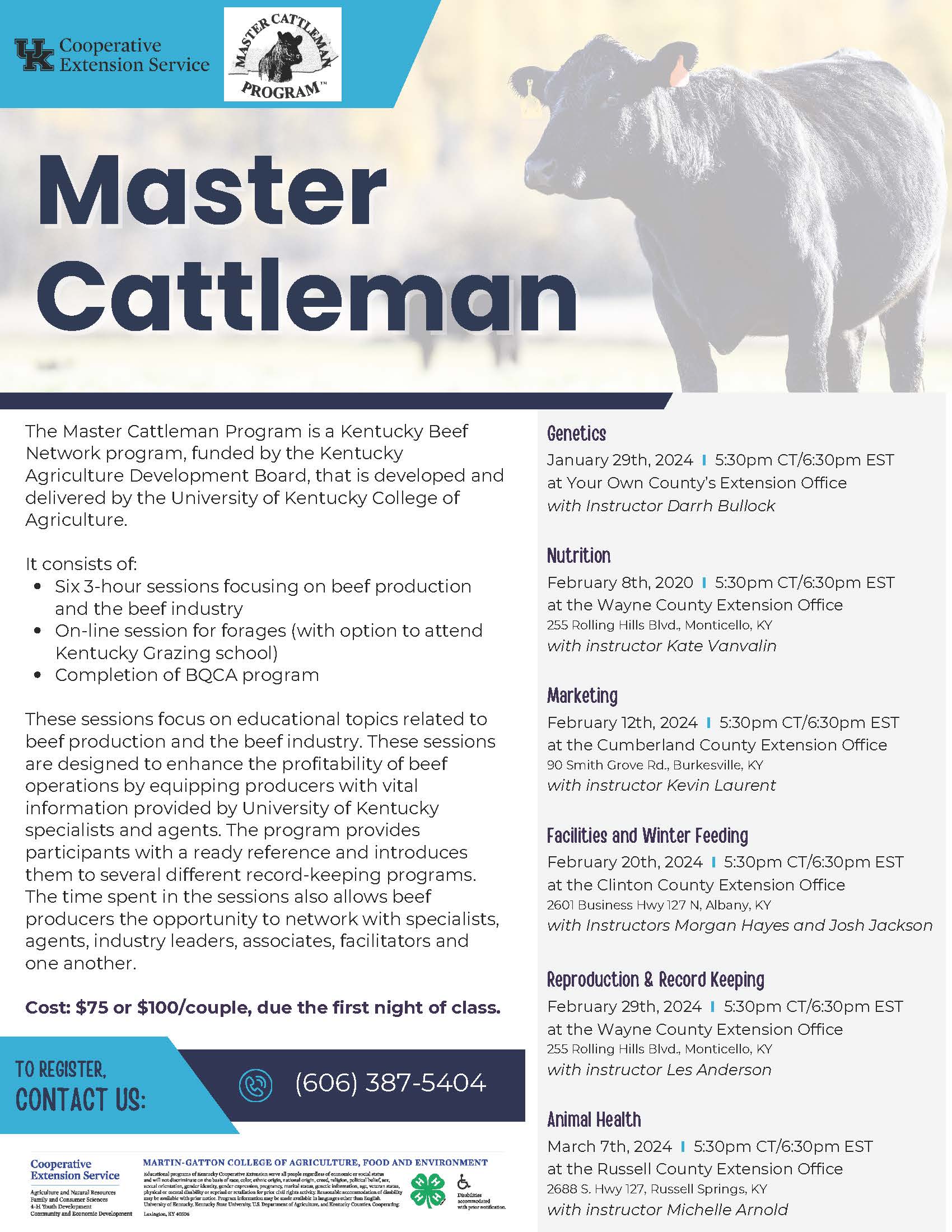 Master Cattleman