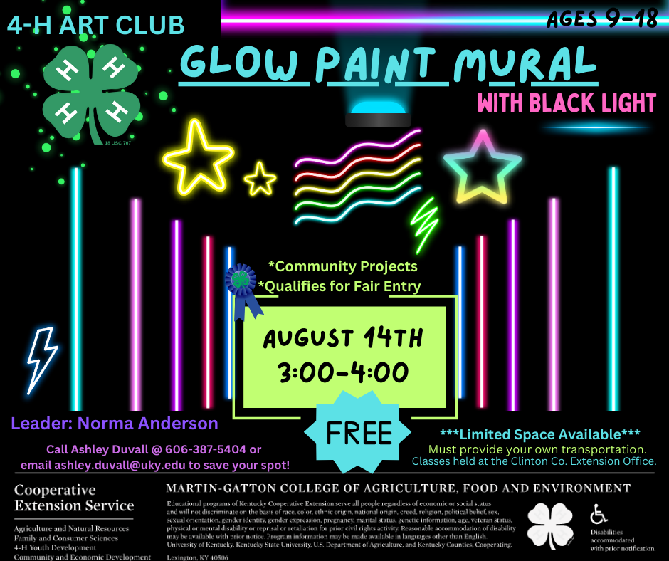 4-H Art Club